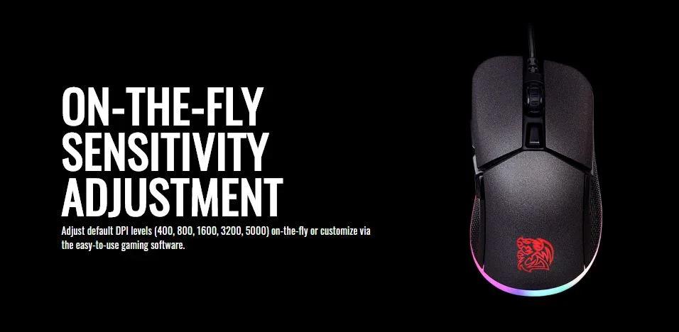 Tt eSPORTS Iris Optical Gaming Mouse - Black MO-IRS-WDOHBK-01 4711246872028 - LX2001 - Homewares, Outdoor, Phone Accessories, Cases, Speakers, Headphones + More -