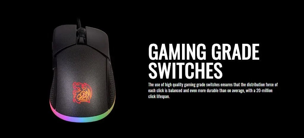 Tt eSPORTS Iris Optical Gaming Mouse - Black MO-IRS-WDOHBK-01 4711246872028 - LX2001 - Homewares, Outdoor, Phone Accessories, Cases, Speakers, Headphones + More -