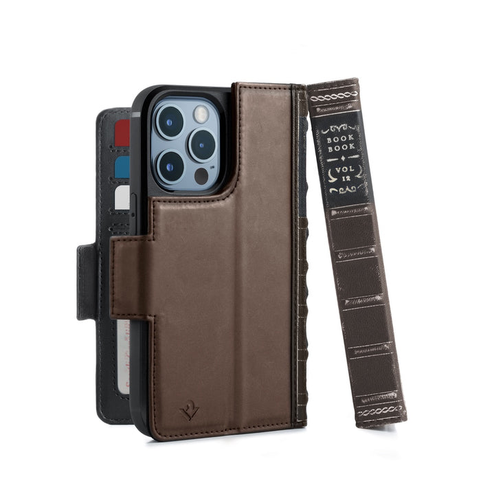 Twelve South Apple iPhone 13 Pro 6.1" BookBook MagSafe Case - Brown