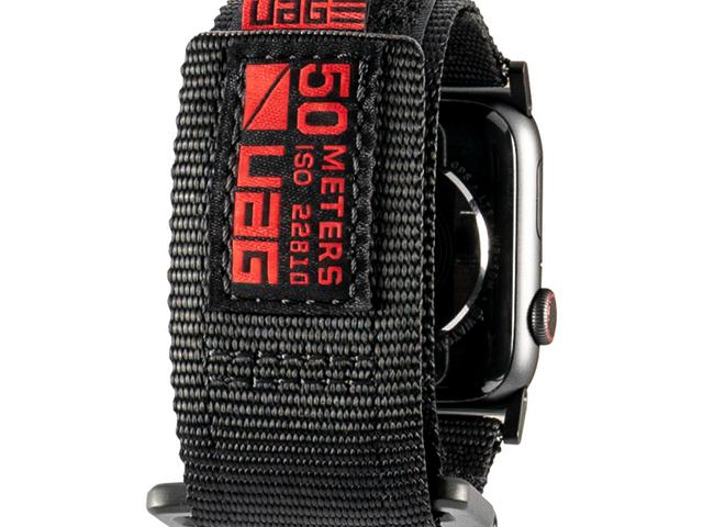 UAG Apple Watch 44" / 42" Active Strap Band - Black 19148A114040 812451031928