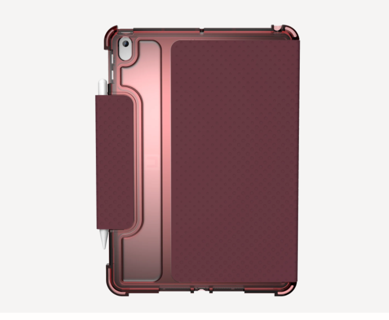 UAG Apple iPad 9th Gen 10.2" Lucent Case - Aubergine & Dusty Rose 12191N314748 812451037852