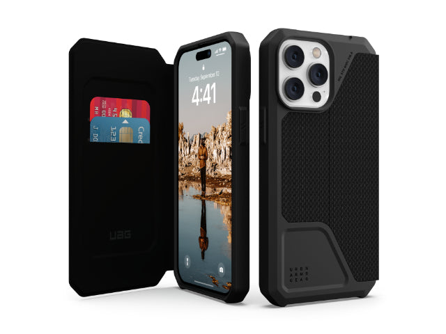 UAG Apple iPhone 14 Pro Max 6.7" Metropolis Case - Kevlar Black