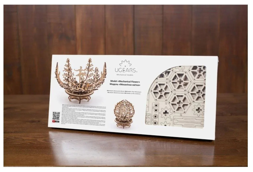 UGEARS MECHANICAL FLOWER 120273 - LX2001 - Homewares, Outdoor, Phone Accessories, Cases, Speakers, Headphones + More -