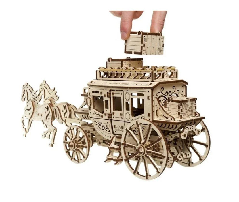 UGEARS STAGECOACH 120730 - LX2001 - Homewares, Outdoor, Phone Accessories, Cases, Speakers, Headphones + More -