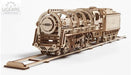 UGEARS STEAM LOCOMOTIVE TRAIN WITH TENDER 120235 - LX2001 - Homewares, Outdoor, Phone Accessories, Cases, Speakers, Headphones + More -