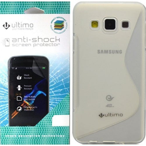 ULTIMO TPU JELLY CASE & ANTI-SHOCK FOR SAMSUNG A5 - CLEAR