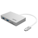 UNITEK USB-C with 2 x USB3.0 + 2 x Port SD MicroSD Card Reader w Power Delivery Y-9319