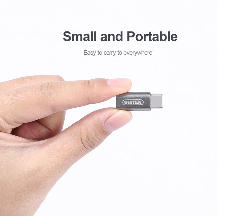 Tough Tested Micro USB Rugged Car Charger PCTT-MICRO + UNITEK Micro USB to USB-C Adapter Y-A027AGY