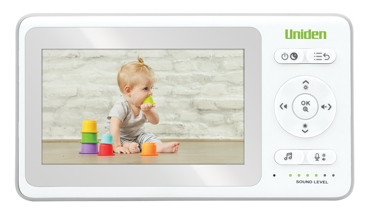 Uniden 4.3” Digital Wireless BW4151 Baby Video Monitor /w Pan & Tilt Camera