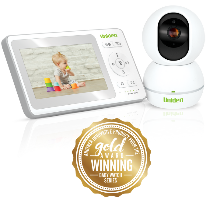 Uniden 4.3” Digital Wireless BW4151 Baby Video Monitor /w Pan & Tilt Camera