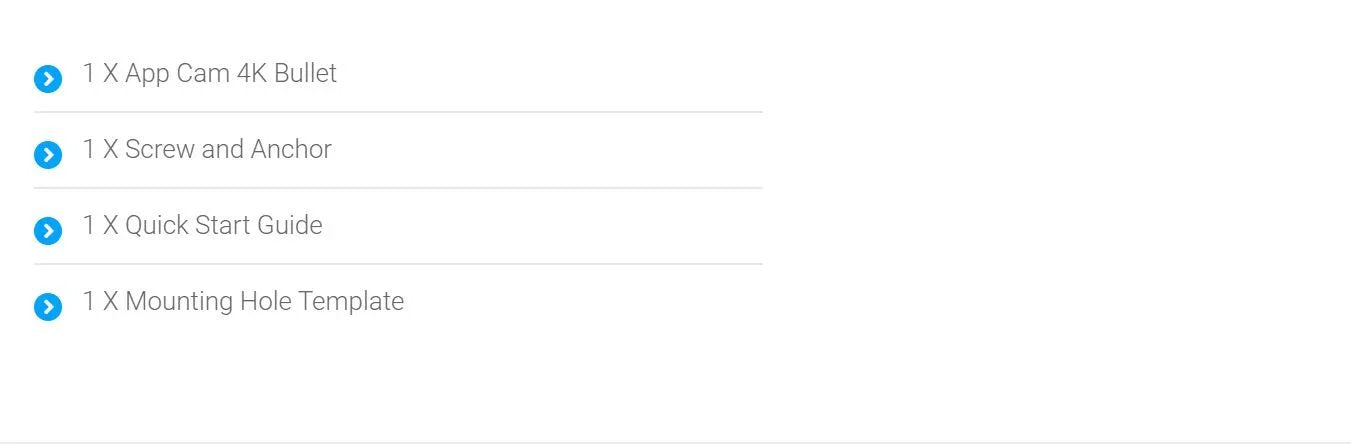 Uniden APP CAM 4K Bullet Wired Indoor / Outdoor 4K (8MP) Bullet Camera - LX2001 - Homewares, Outdoor, Phone Accessories, Cases, Speakers, Headphones + More -