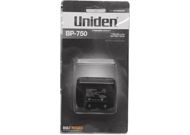 Uniden BP750 BP-750 Battery Pack 1160Mah
