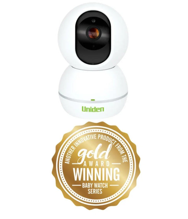 Uniden BW150R FULL HD Pan & Tilt Smart (WiFi) Baby Camera with Smartphone Access - LX2001 - Homewares, Outdoor, Phone Accessories, Cases, Speakers, Headphones + More -