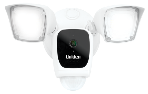 Uniden Camera Floodlight WiFi Full HD Security System w. 1080p 2MP Cameras APPCAM FLOODLIGHT