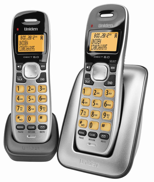 Uniden DECT1715+1 DECT1715 Digital DECT Cordless Phone 2pcs / Twin