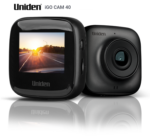 Uniden IGOCAM 40 1080P GPS 2.0 LCD Smart Dash Cam IGOCAM40
