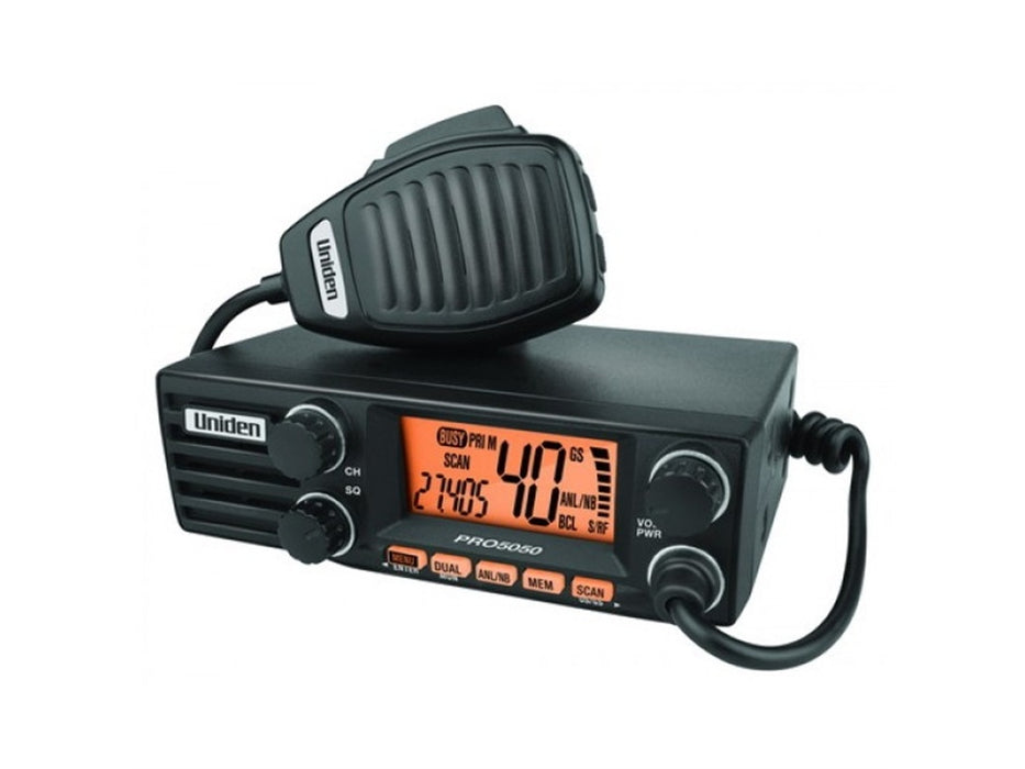 Uniden PRO5050 E-DIN Size AM CB Radio CB5050