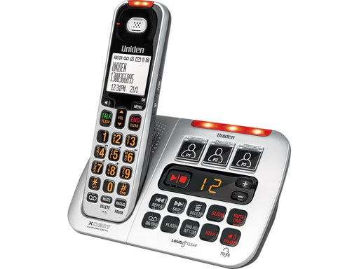 Uniden SSE45 Sight and Sound Enhanced Cordless Phone System