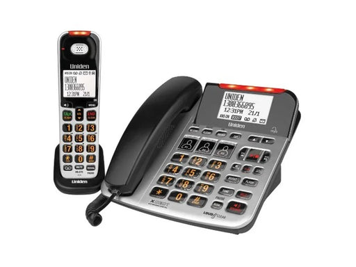Uniden SSE47+1 Corded and Cordless Phone System - LX2001 - Homewares, Outdoor, Phone Accessories, Cases, Speakers, Headphones + More -