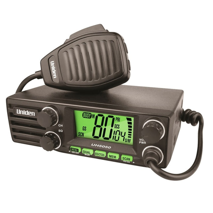 Uniden UH5050 12/24V 5W DIN UHF Radio UH5050