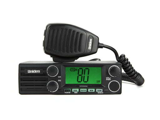 Uniden UH5050 12/24V 5W DIN UHF Radio UH5050