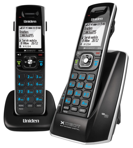Uniden XDECT8315+1 Dual Mode Bluetooth Cordless Phone (Twin / 2 Pack)