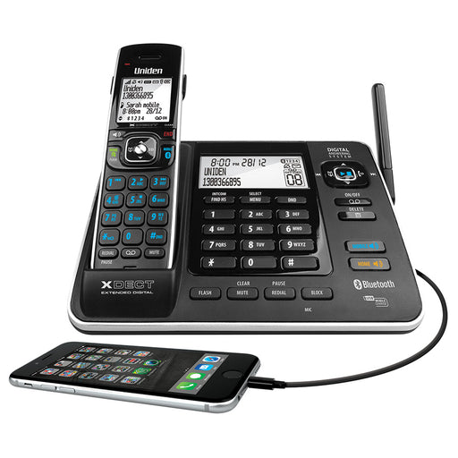 Uniden XDECT8355+1 XDECT long Range twin with Answer Machine