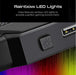 Vertux Gaming Portable Height Adjustable Cooling Pad w/ Rainbow LED lights GLARE.BLK - LX2001 - Homewares, Outdoor, Phone Accessories, Cases, Speakers, Headphones + More -