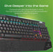 Vertux Hyper Action Mechanical Gaming Keyboard w/ LED Backlight TUNGSTEN - LX2001 - Homewares, Outdoor, Phone Accessories, Cases, Speakers, Headphones + More -