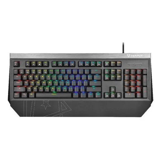 Vertux Precision Pro Mechanical Gaming Keyboard w/ RGB Backlight TANTALUM - LX2001 - Homewares, Outdoor, Phone Accessories, Cases, Speakers, Headphones + More -