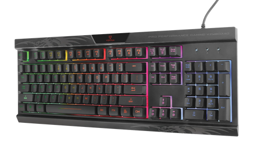 Vertux Pro Performance Gaming Keyboard w/ LED Backlight AMBER - LX2001 - Homewares, Outdoor, Phone Accessories, Cases, Speakers, Headphones + More -