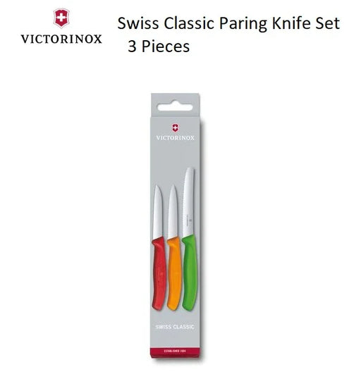 Victorinox Swiss Classic Paring 3 Piece Knife Set 6.7116.32 - LX2001 - Homewares, Outdoor, Phone Accessories, Cases, Speakers, Headphones + More -