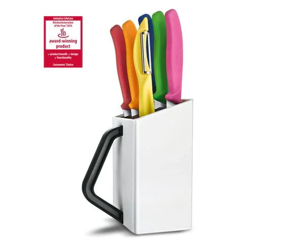 Victorinox Swiss Classic Utility Block 6 Pieces 6.7127.6L14 - LX2001 - Homewares, Outdoor, Phone Accessories, Cases, Speakers, Headphones + More -