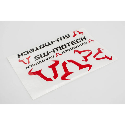 SW-MOTECH STICKER SHEET BLACK RED - LX2001 - Homewares, Outdoor, Phone Accessories, Cases, Speakers, Headphones + More -