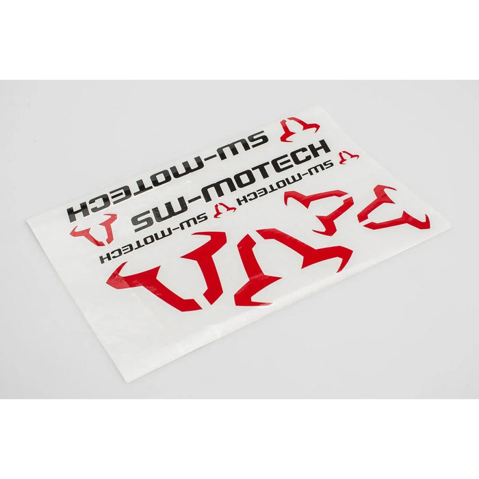 SW-MOTECH STICKER SHEET BLACK RED - LX2001 - Homewares, Outdoor, Phone Accessories, Cases, Speakers, Headphones + More -
