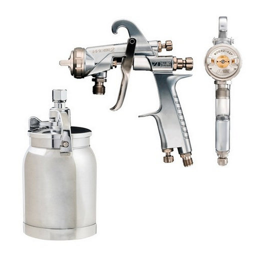 Iwata SUCTION spraygun WIDER2 1.5MM K2 CAP + PCL.10B3 1L POT