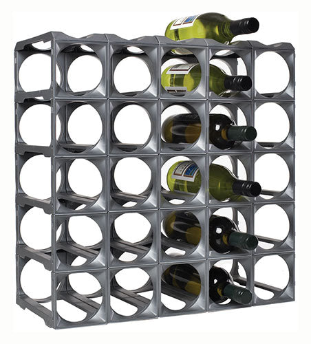 Winex Stakrax Wine Storage 30 Bottle Kit - Silver SX4030S