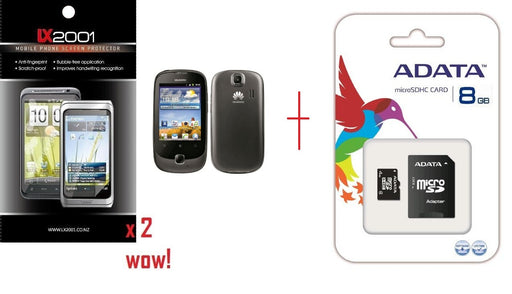 Huawei Ascend Y100 Screen Protector 8GB Card