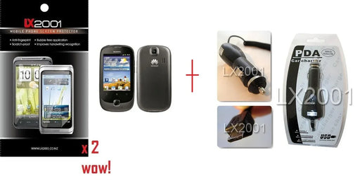 Nokia Asha 300 Screen Protector + Car Charger - LX2001 - Homewares, Outdoor, Phone Accessories, Cases, Speakers, Headphones + More -