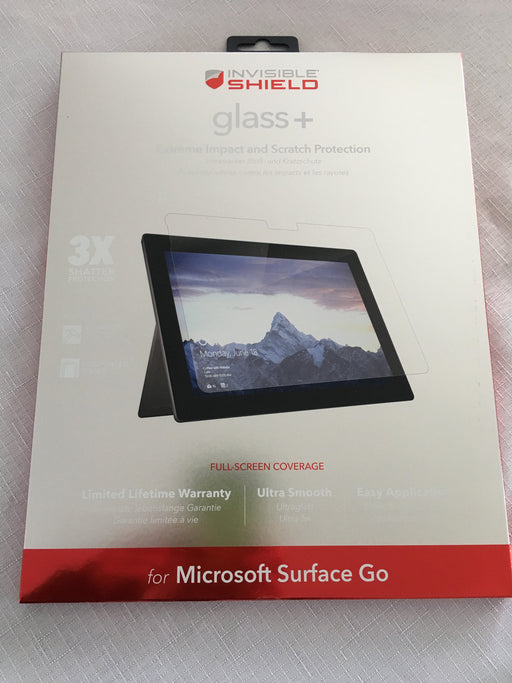 ZAGG Microsoft Surface Go / Go 2 InvisibleShield Glass+ Glass Screen Protector 200102264