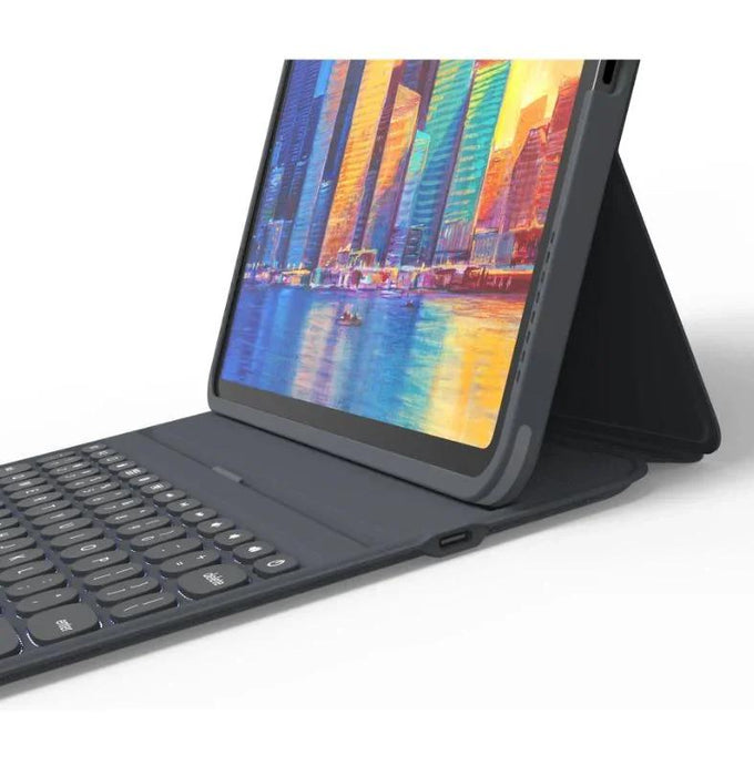 ZAGG Pro Keys Keyboard Case for Apple iPad 11" - Black / Gray - LX2001 - Homewares, Outdoor, Phone Accessories, Cases, Speakers, Headphones + More -