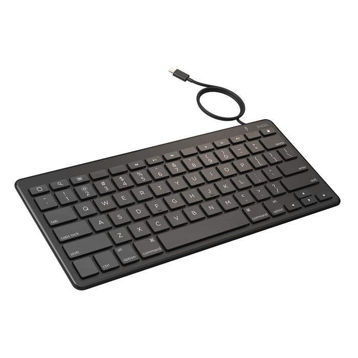 Zagg Apple iPad Wired Lightning Connector Tablet Keyboard ZLTKBW-BBU 848467063967