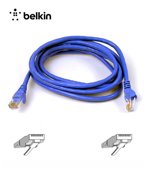 Belkin Cat6 Cat 6 Network Cable 2m A3L980BT02MBLUS