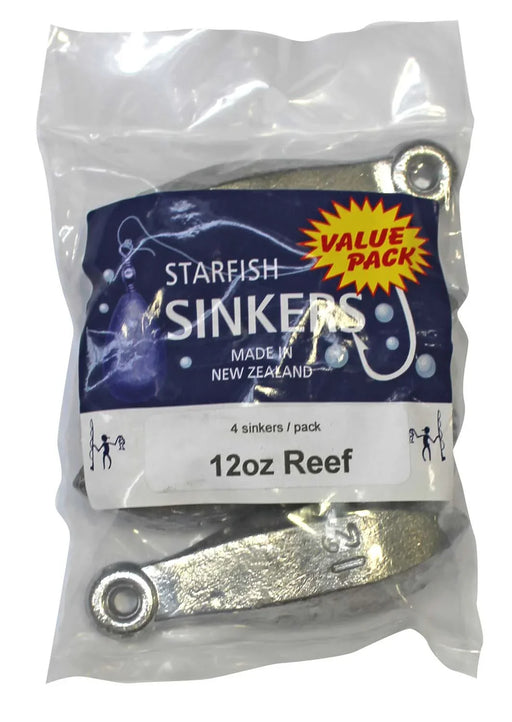 Starfish Reef Sinker Value Pack 12oz (4 per pack) - LX2001 - Homewares, Outdoor, Phone Accessories, Cases, Speakers, Headphones + More -