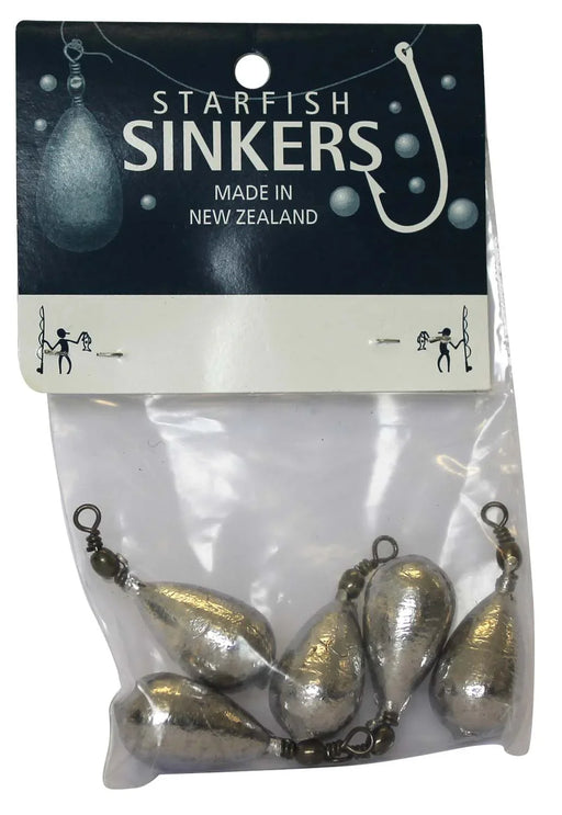 Starfish Swivel Sinker Packet 1oz (5 per pack) - LX2001 - Homewares, Outdoor, Phone Accessories, Cases, Speakers, Headphones + More -