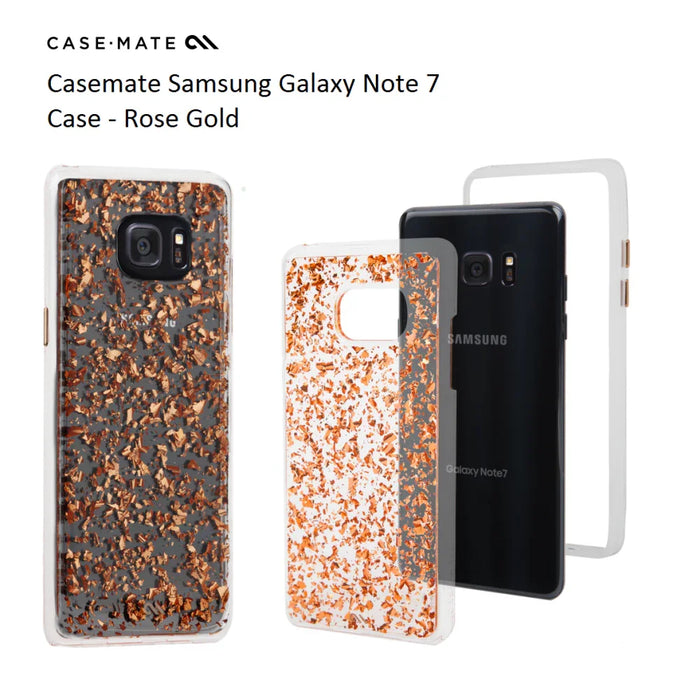 Casemate Samsung Galaxy Note 7 Case - Rose Gold CM034906 - LX2001 - Homewares, Outdoor, Phone Accessories, Cases, Speakers, Headphones + More -