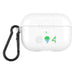Casemate AirPods Pro Case ECO 94 - Clear w/ Black Carabiner Clip - LX2001 - Homewares, Outdoor, Phone Accessories, Cases, Speakers, Headphones + More -