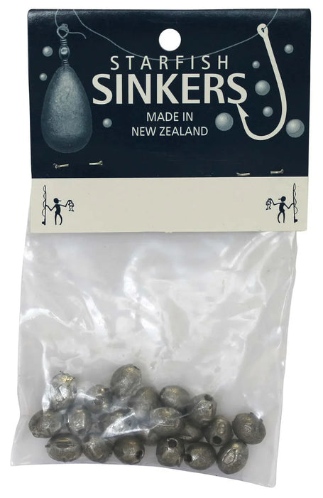 Starfish Egg Sinker Packet 1/8oz (20 per pack) - LX2001 - Homewares, Outdoor, Phone Accessories, Cases, Speakers, Headphones + More -