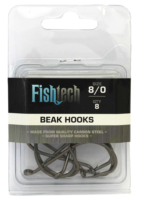 Fishtech Beak Hooks 8/0 (8 per pack)