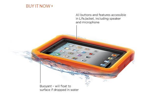 LifeProof Life Jacket for iPad 2/3 - Orange